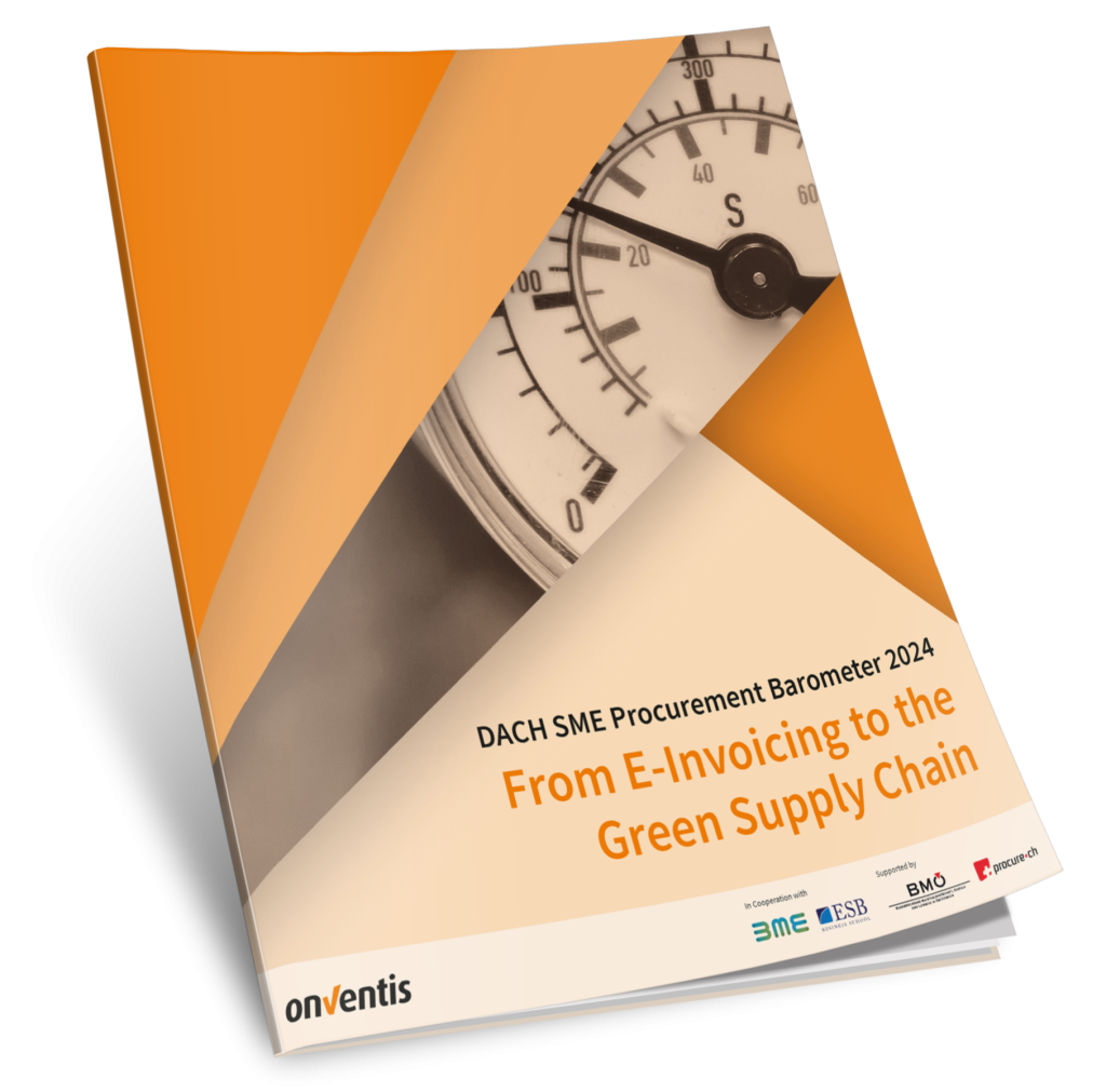 DACH SME Procurement Barometer 2024: From E-Invoicing to the Green Supply Chain